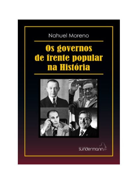 Os Governos de Frente Popular na HistóRia