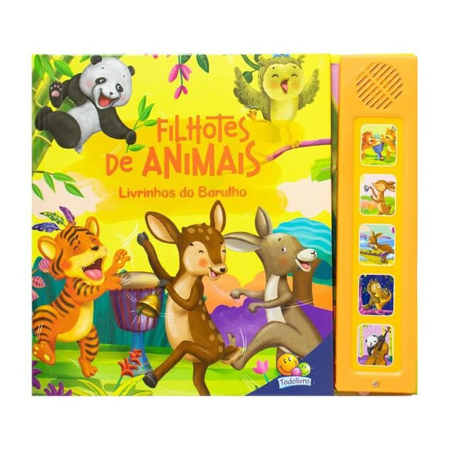 Livrinhos do Barulho! Filhotes de Animais