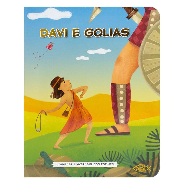 Conhecer é Viver! BíBlicos Pop-Ups: Davi e Golias