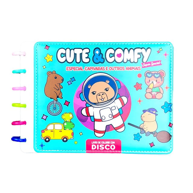 Cute & Comfy Super Special - Especial Capivaras e Outros Animais - Encadernação em Disco