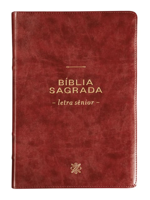 BíBlia Nvi, Letra SêNior, Capa Luxo Vinho, Leitura Perfeita