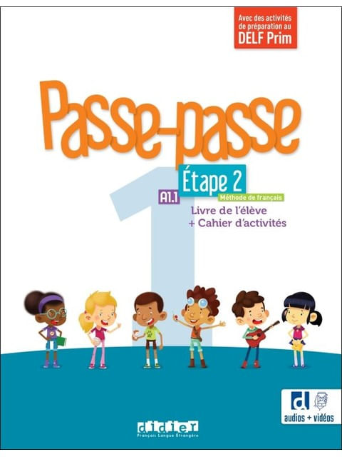 Passe-Passe 1 - A1.1 - éTape 2 - Livre + Cahier D'ActivitéS + Didierfle.App