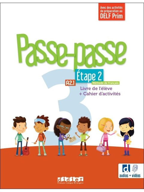 Passe-Passe 3 - A2.1 - éTape 2 - Livre + Cahier D'ActivitéS + Didierfle.App