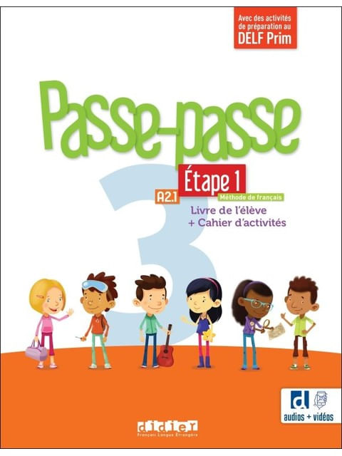 Passe-Passe 3 - A2.1 - éTape 1 - Livre + Cahier D'ActivitéS + Didierfle.App