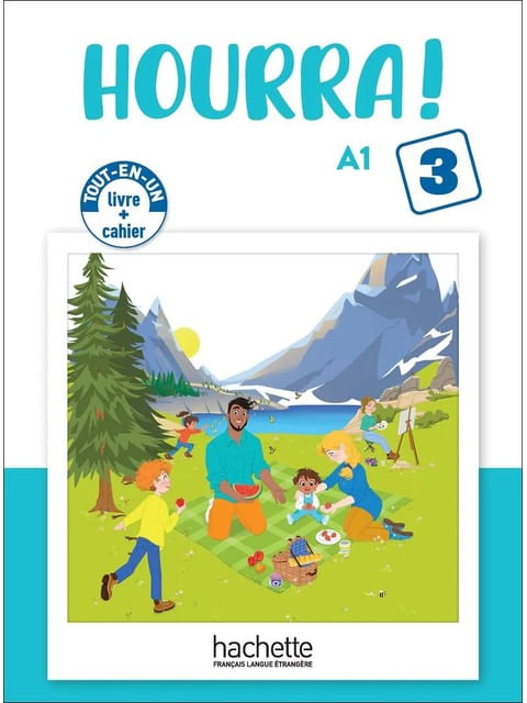 Hourra ! - Livre + Cahier (Niveau 3) (A1)