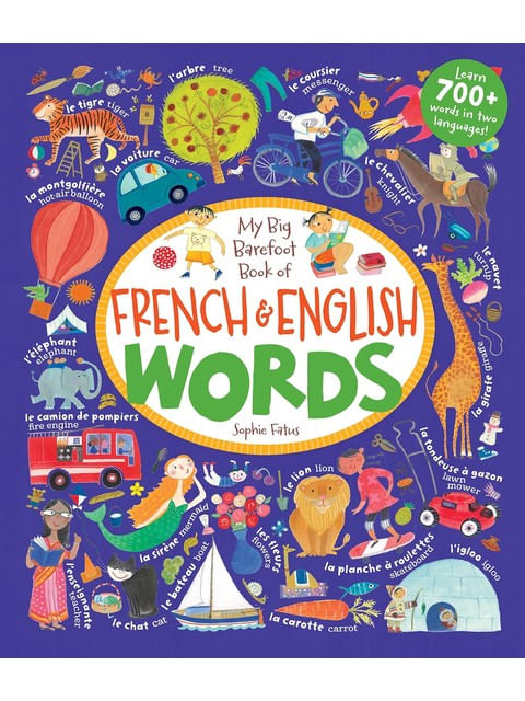 My Big Barefoot Book Of French & English Words