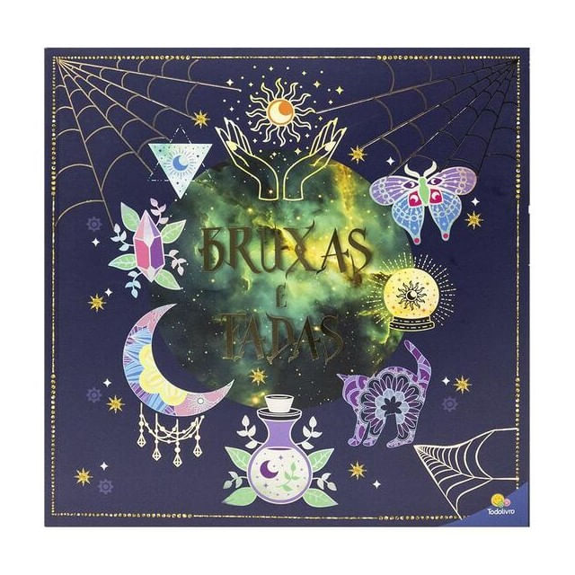 Colorindo o MíStico: Bruxas e Fadas