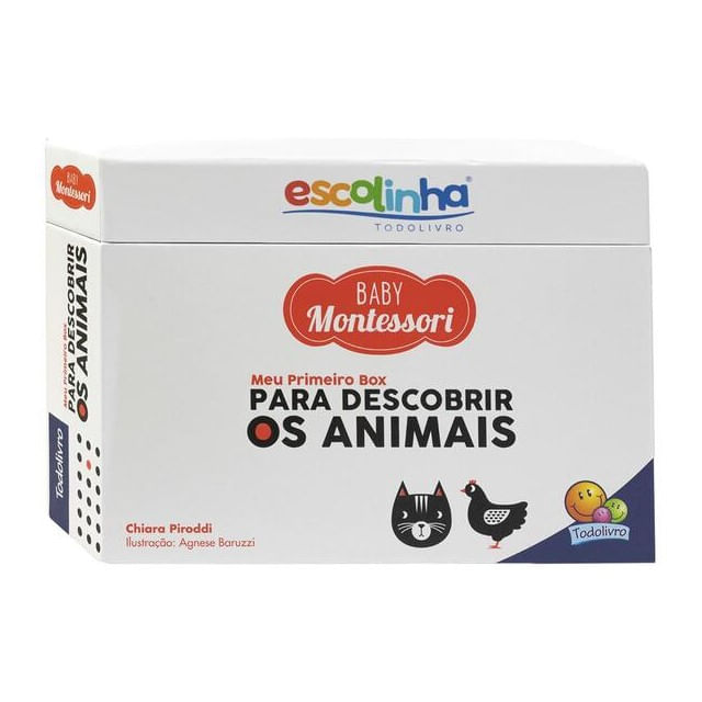 Escolinha Baby Montessori Meu P. Box P/ Descobrir: Animais