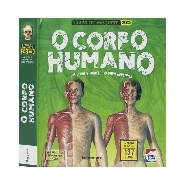 Livro de Maquete 3d: Corpo Humano