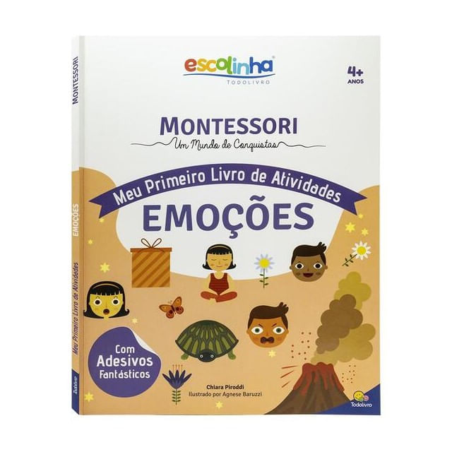Escolinha Montessori Meu P Livro Atividades: EmoçõEs