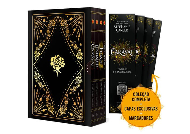 Caixa Caraval - Edição de Colecionador (SéRie Completa com 4 Volumes)