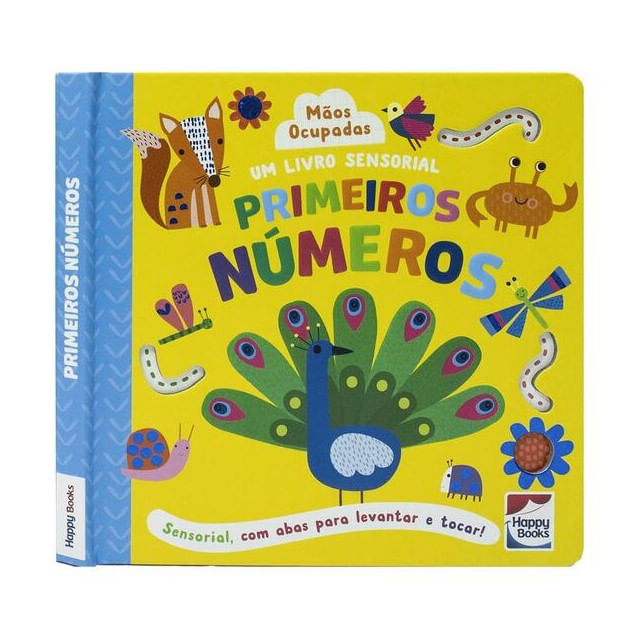 Mãos Ocupadas - um Livro Sensorial: Primeiros NúMeros
