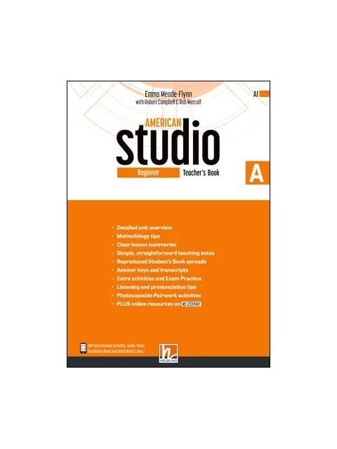 American Studio Beginner - Teacher'S Book a + e-Zone Resources + Media App