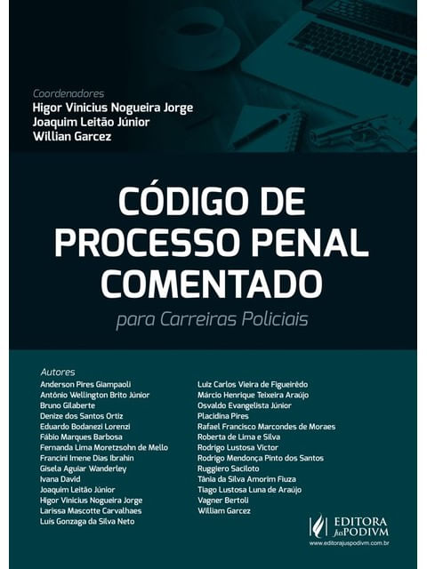 CóDigo de Processo Penal Comentado para as Carreiras Policiais - 2025