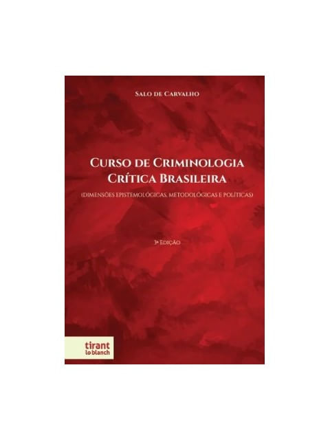 Curso de Criminologia CríTica Brasileira - 2025