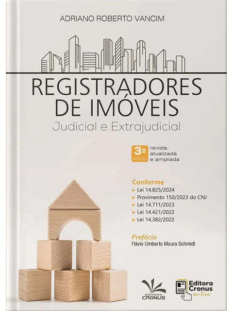 Registradores de ImóVeis Judicial e Extrajudicial - 2025