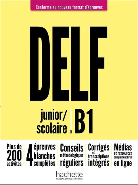 Capa do livro Delf Junior/Scolaire - B1 - Nouveau Format D'éPreuves de Nelly | Biras Pascal | Rodrigues Sara Azevedo Mous