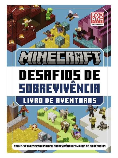 Minecraft: Desafios de SobrevivêNcia – Livro de Aventuras Oficial com Mais de 50 Desafios