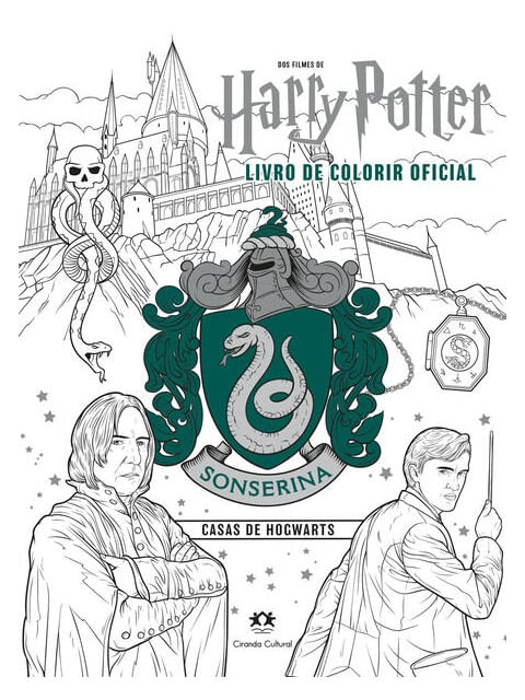 Harry Potter Casas de Hogwarts - Sonserina