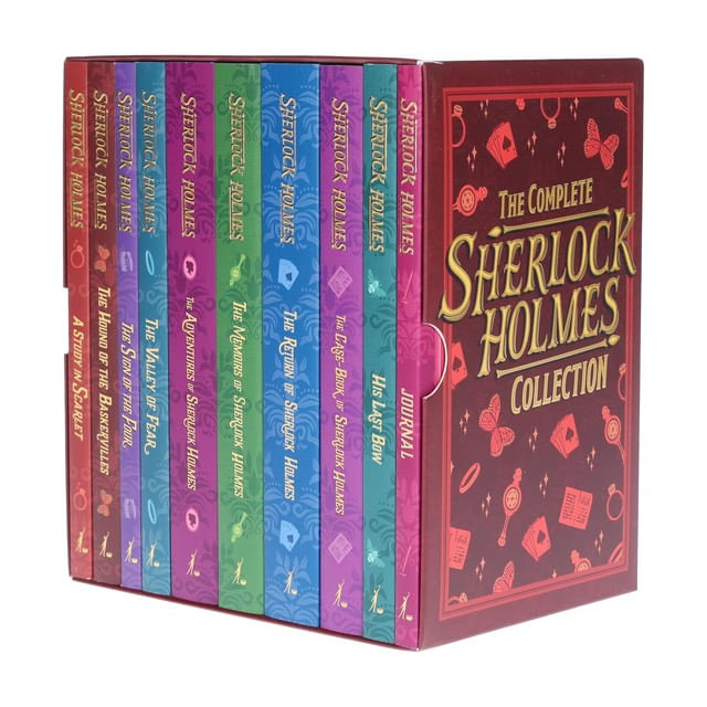 Sherlock Holmes Series Complete Collection 10 Books Set