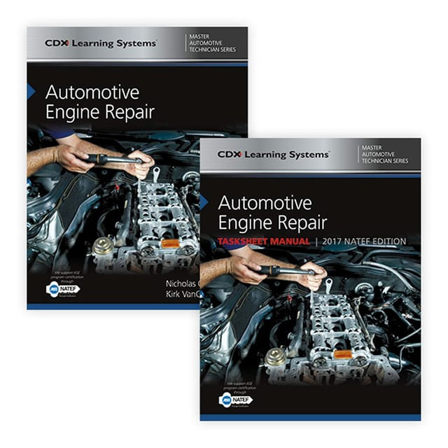 Automotive Engine Repair And Accompanying Tasksheets