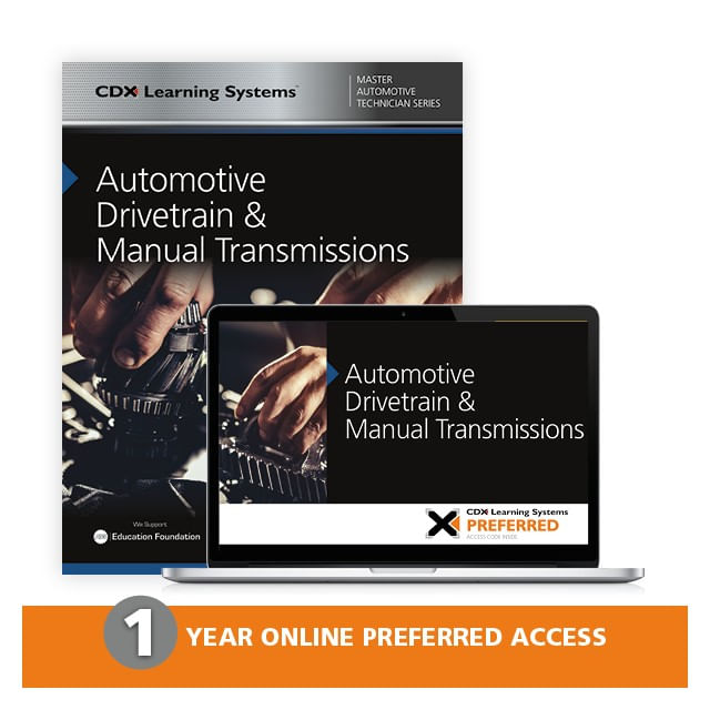 Automotive Drivetrain & Manual Transmissions With 1 Year Access To Automotive Drivetrain & Manual Tr