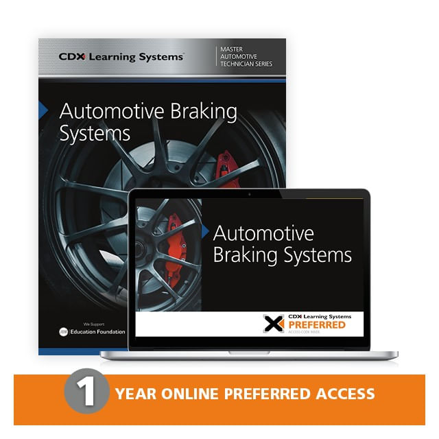 Automotive Braking Systems With 1 Year Access To Automotive Braking Systems Online