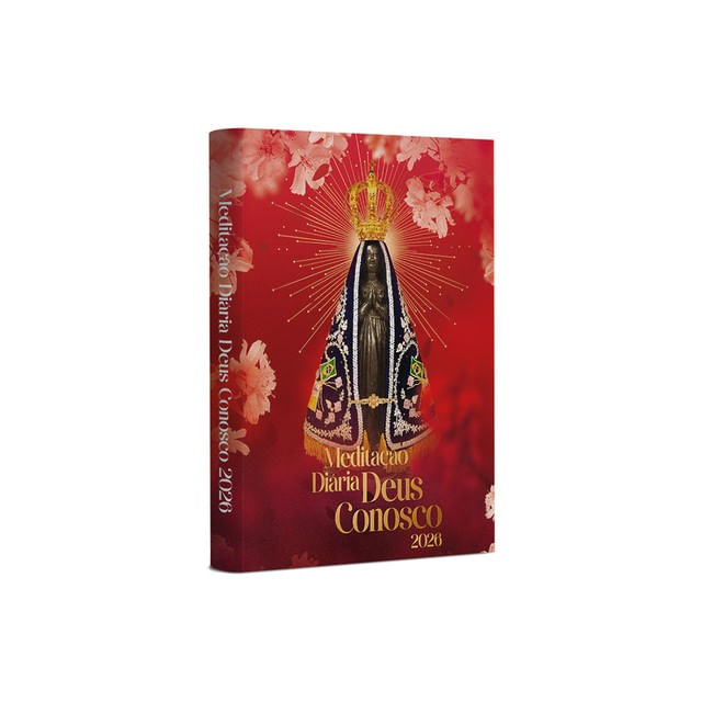 Capa do livro Deus Conosco Meditação DiáRia 2026 - Coração de Mãe - Vol. 1