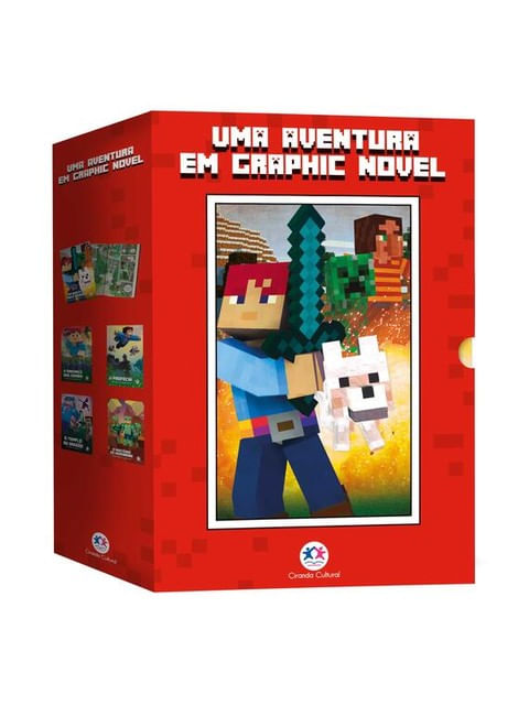 Box - Minecraft: uma Aventura em Graphic Novel