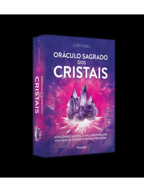 OráCulo Sagrado dos Cristais - Caixa com Livro + 50 Cartas