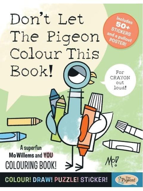 Don'T Let The Pigeon Colour This Book!
