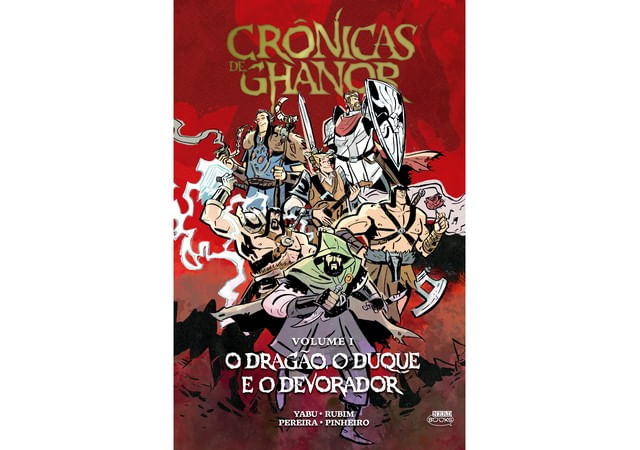 CrôNicas de Ghanor Vol. 1 — o Dragão, o Duque e o Devorador (Capa Dura)