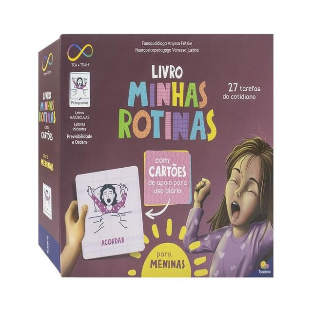 Neurodiversidade: Minhas Rotinas: para Meninas