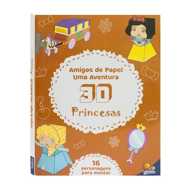 Amigos de Papel - uma Aventura 3d: Princesas