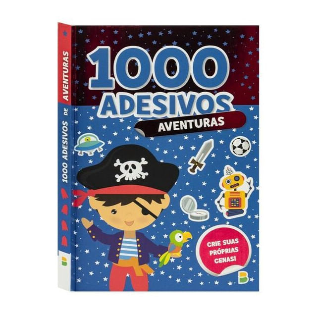 1000 Adesivos IncríVeis: Aventuras