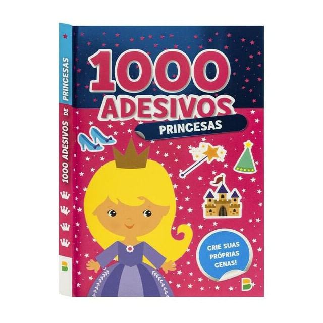 1000 Adesivos IncríVeis: Princesas