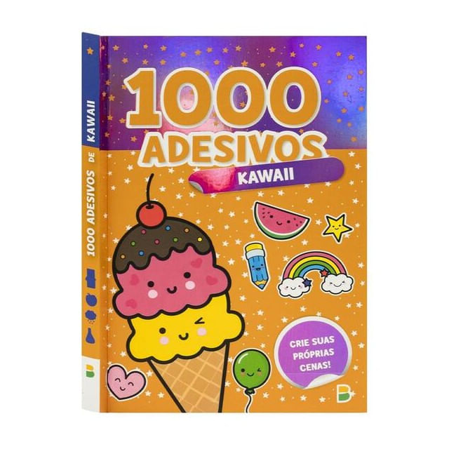 1000 Adesivos IncríVeis: Kawaii