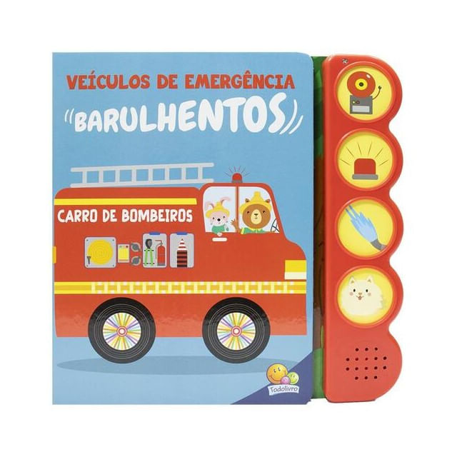 VeíCulos de EmergêNcia Barulhentos: Carro de Bombeiros