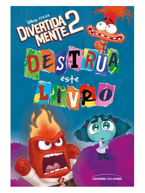 Destrua Este Livro – Divertida Mente 2 - Vol. 2
