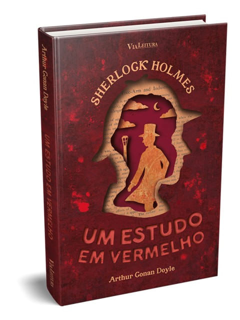 Sherlock Holmes: um Estudo em Vermelho - Edição Capa Dura