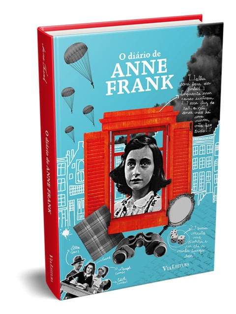 O DiáRio de Anne Frank: Capa Dura - Edição Especial com Fotografias