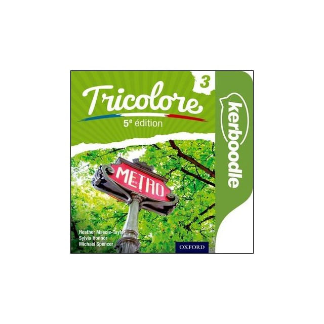 Tricolore 3 - Kerboodle Resources & Assessment - Fifth Edition