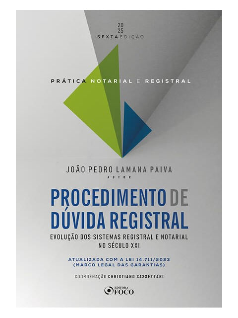 Procedimento de DúVida Registral - 6ª Ed - 2025