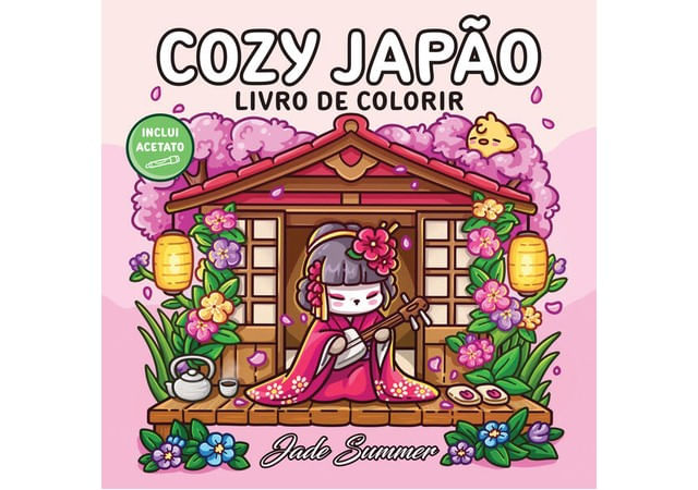 Cozy Japão – Livro de Colorir