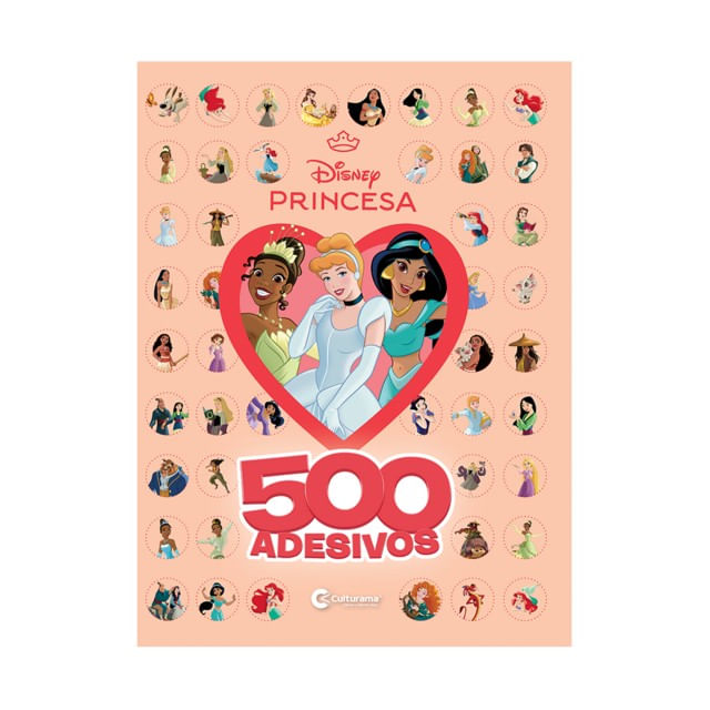500 Adesivos Disney Princesas