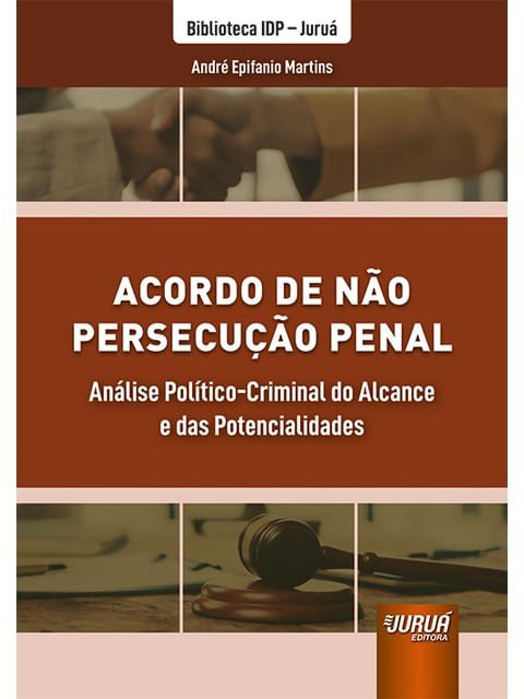 Capa de Acordo de Não Persecução Penal - 2025