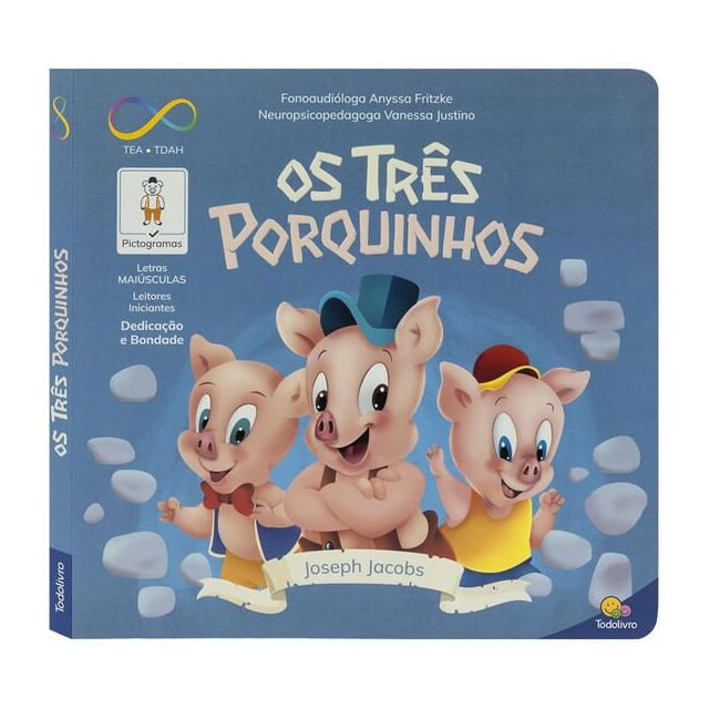 Neurodiversidade CláSsicos: TrêS Porquinhos, os