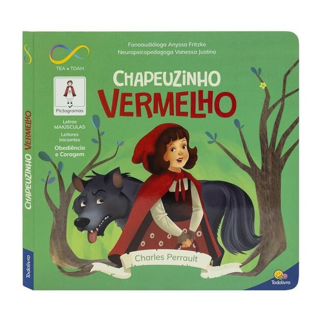 Neurodiversidade CláSsicos: Chapeuzinho Vermelho