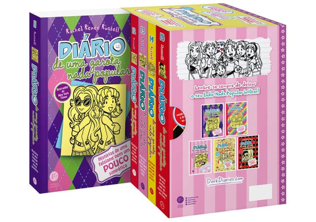 Box DiáRio de uma Garota Nada Popular (Vol. 11 a 15 - Edição de Bolso)
