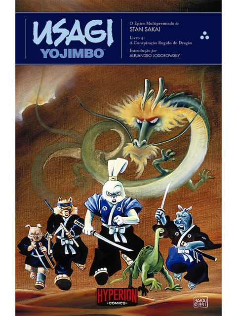 Usagi Yojimbo - a Conspiração Rugido do Dragão - Vol. 4